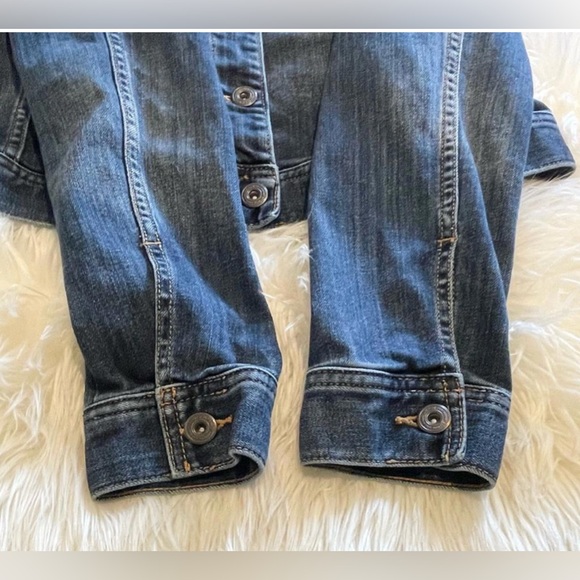 Melrose and Market Dark Wash Denim Jacket Small - Picture 3 of 7